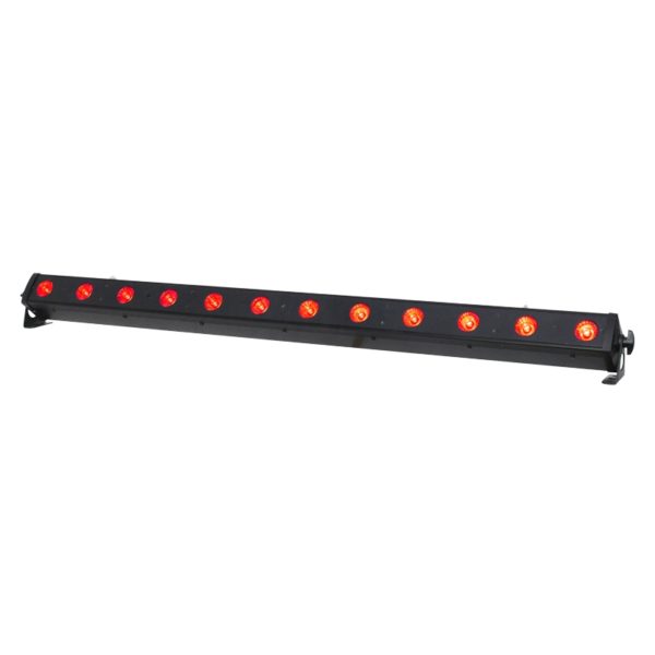 Hire Wired LED Battens: ultra bright Slimline 12Q5 battens offer strobe and multicoloured settings with multiple operational modes. For stages and events.